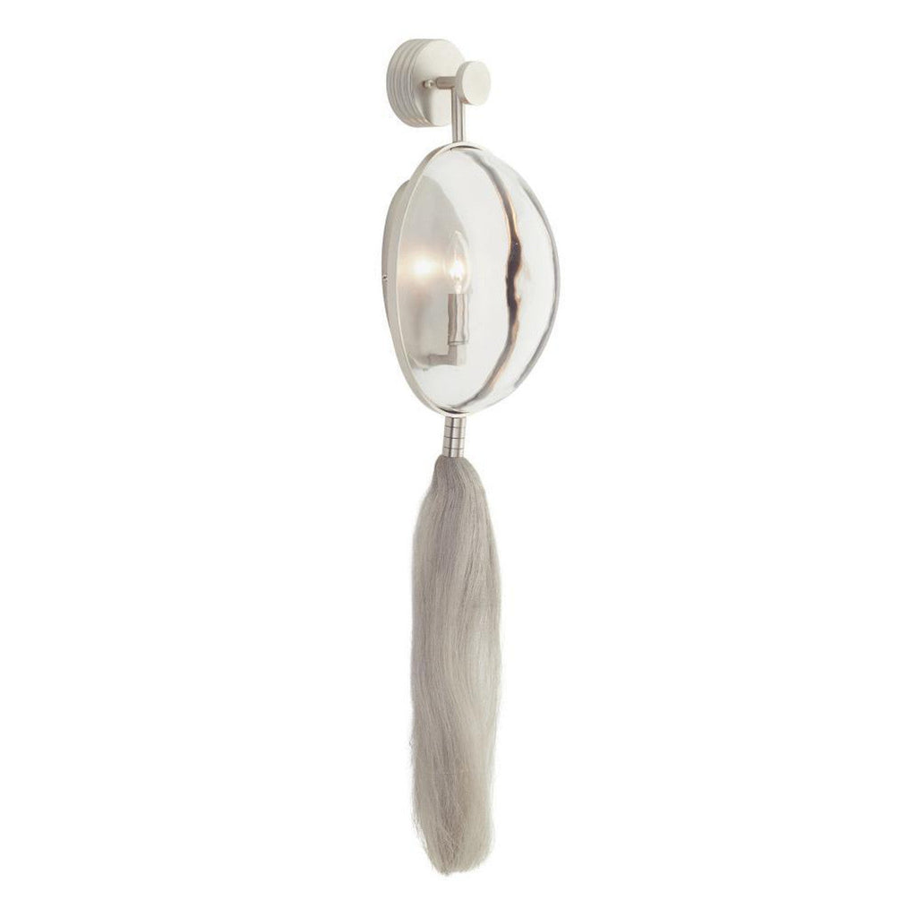Aramis Wall Light, Hardwired Wall Sconce, Brass, 37"H x 9"W x 7"D