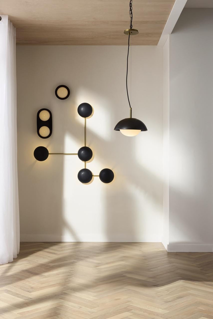 Glaze Sculptural Wall Light, Hardwired Wall Sconce, detail 13