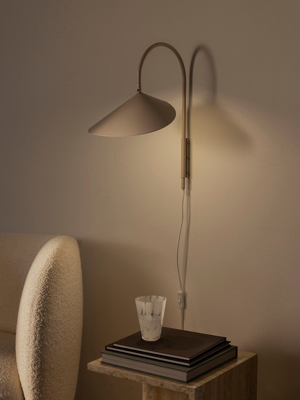Aruma Swivel Wall Light, Bedroom Wall Sconce, detail 32