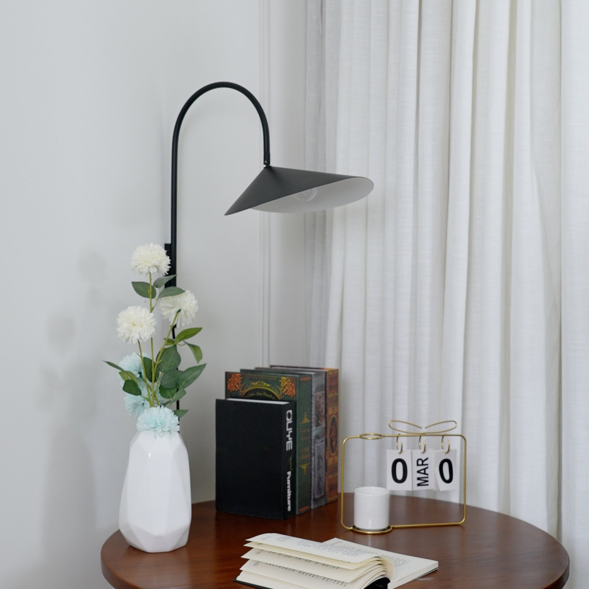 Aruma Swivel Wall Light, Bedroom Wall Sconce, detail 40