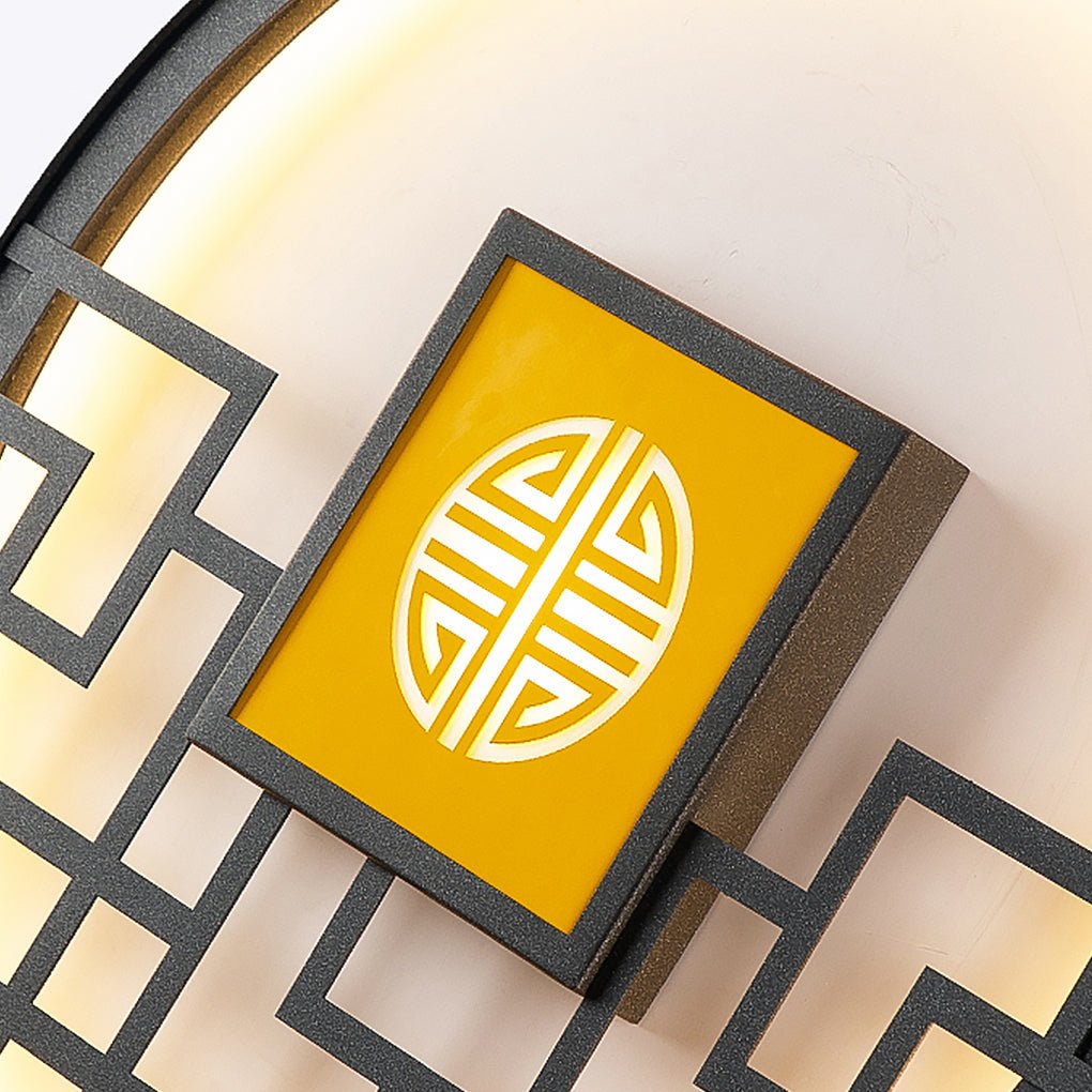 Asian Style Exterior LED Landscape Decorative Lighting Wall Light for Villa Courtyard, Outdoor Wall Light, detail 10