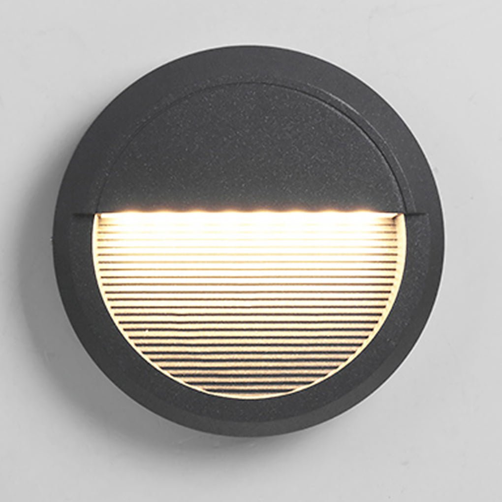 Waterproof Exterior LED Step Lights Corner Lamp for Villa Courtyard Garden, Outdoor Wall Light, detail 9