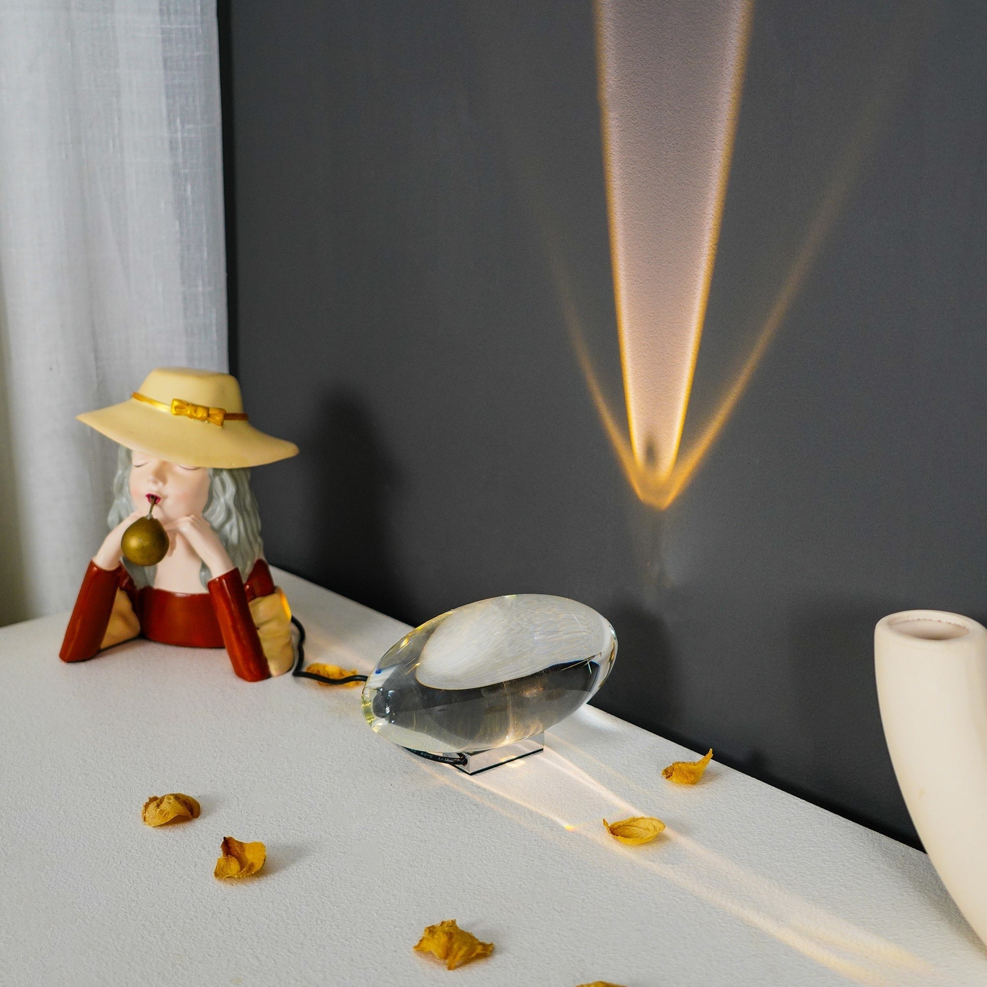 Atman Crystal Glow Table Light, Bedside Table Lamp, detail 24