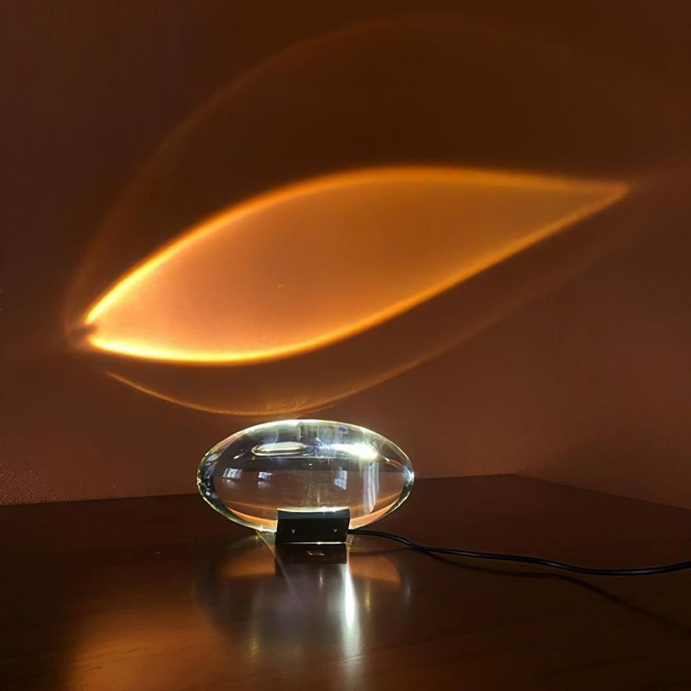 Atman Crystal Glow Table Light, Bedside Table Lamp, detail 3
