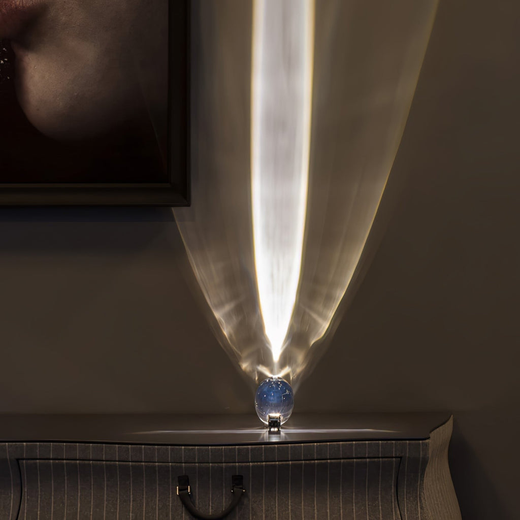 Atman Crystal Glow Table Light, Bedside Table Lamp, detail 5