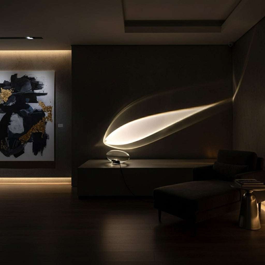 Atman Crystal Glow Table Light, Bedside Table Lamp, detail 9