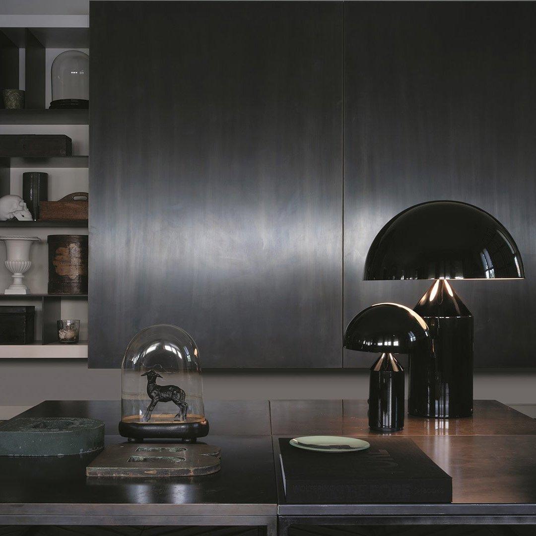 Atollo Metal Table Light, Bedside Table Lamp, detail 14
