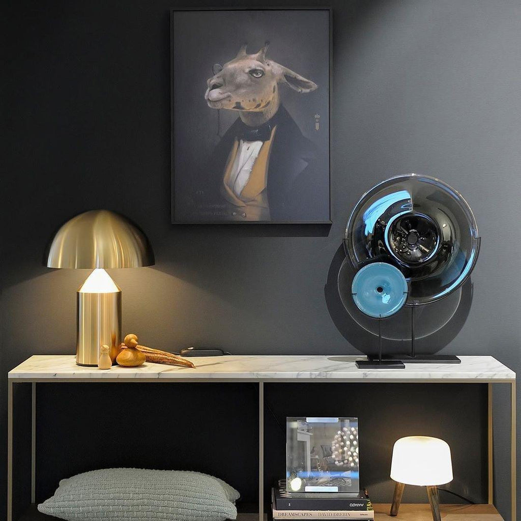 Atollo Metal Table Light, Bedside Table Lamp, detail 18
