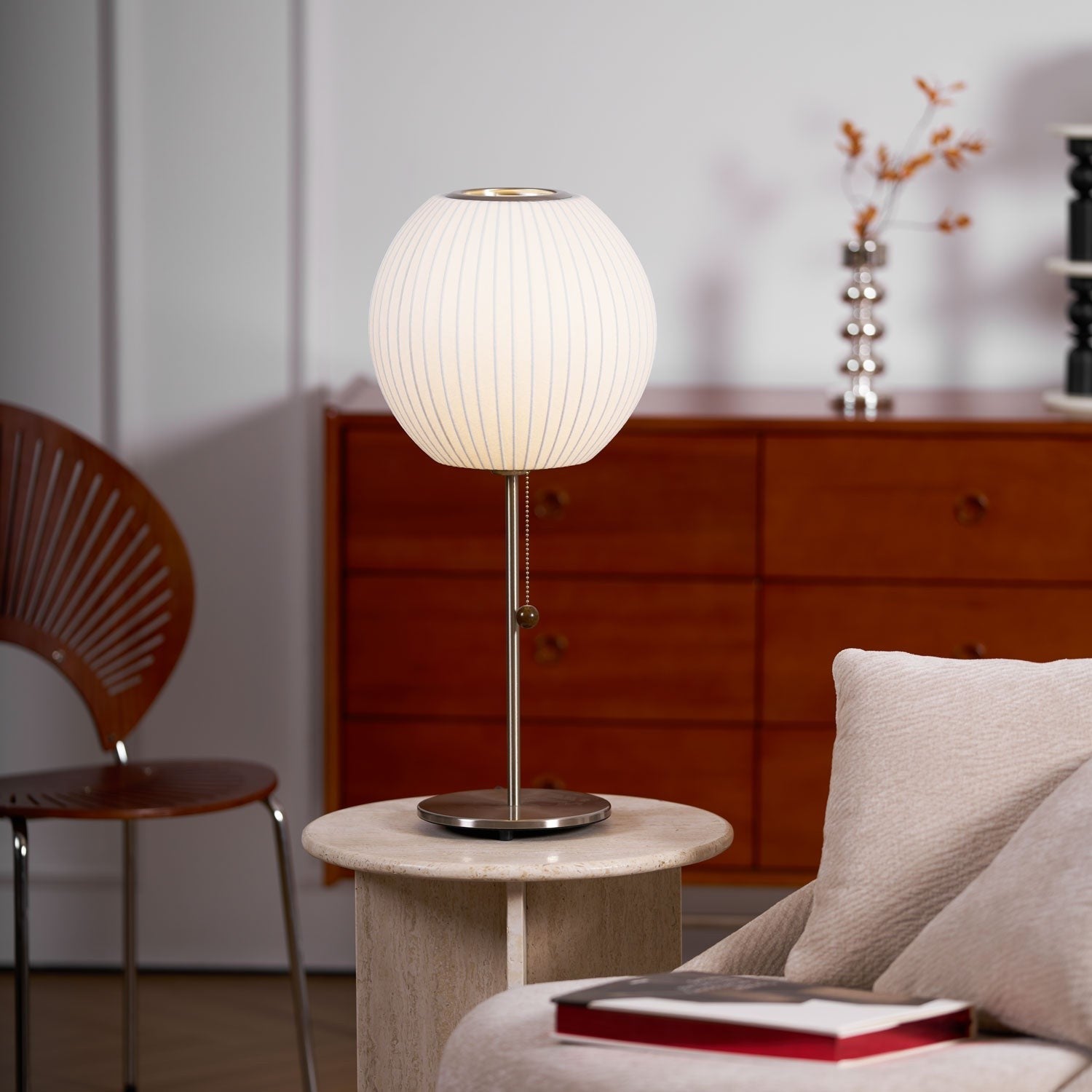 Aurelia Bubble Table Light, Bedside Table Lamp, detail 6