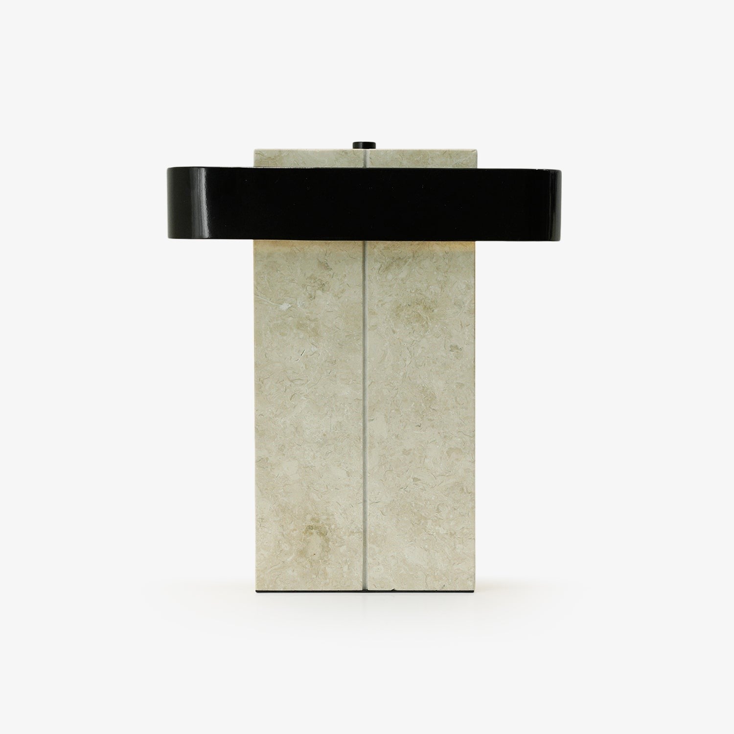 Aurelius Marble Accent Table Light, Bedside Table Lamp, ∅ 11.8″ x H 14.9″