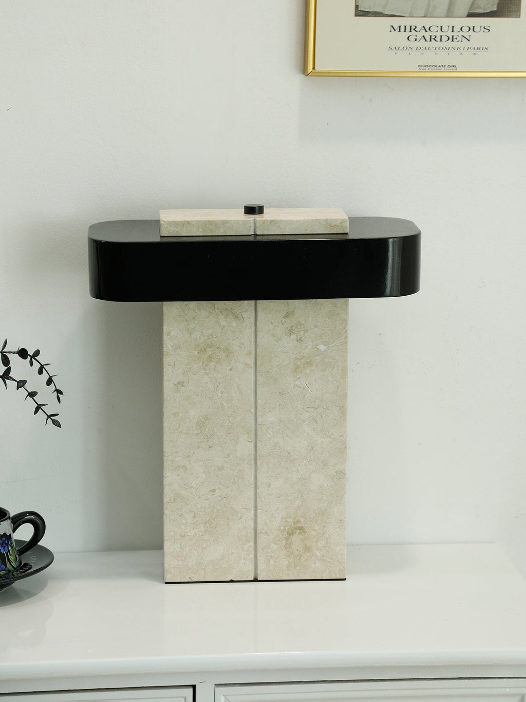 Aurelius Marble Accent Table Light, Bedside Table Lamp, detail 19