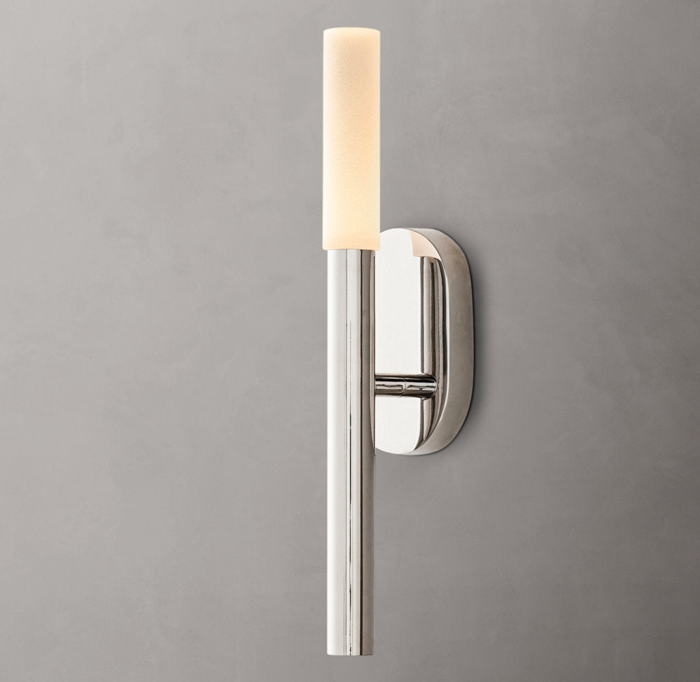 Rousseau Wall Light - 3"W x 5"H, Bathroom Wall Sconce, detail 2