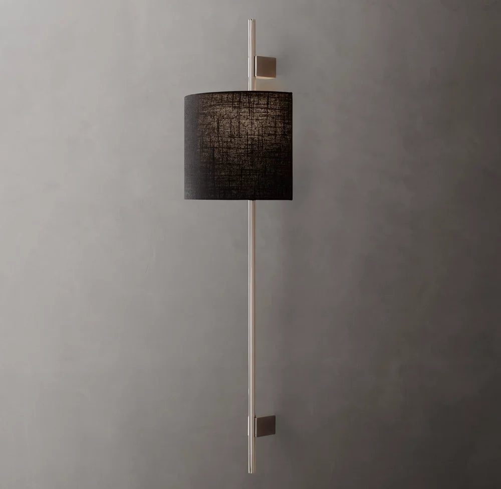 Vela Circular Bar Sconce - Circular Shade, Bedroom Wall Sconce, detail 19