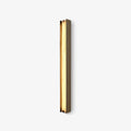 Isolde Alabaster Wall Light, Hardwired Wall Sconce, Metal, Dia 6cm x H 55cm