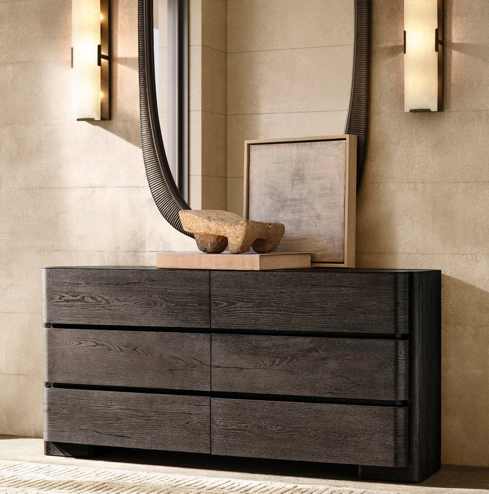 Harlow Calcite Linear Wall Light, Bedroom Wall Sconce, detail 11
