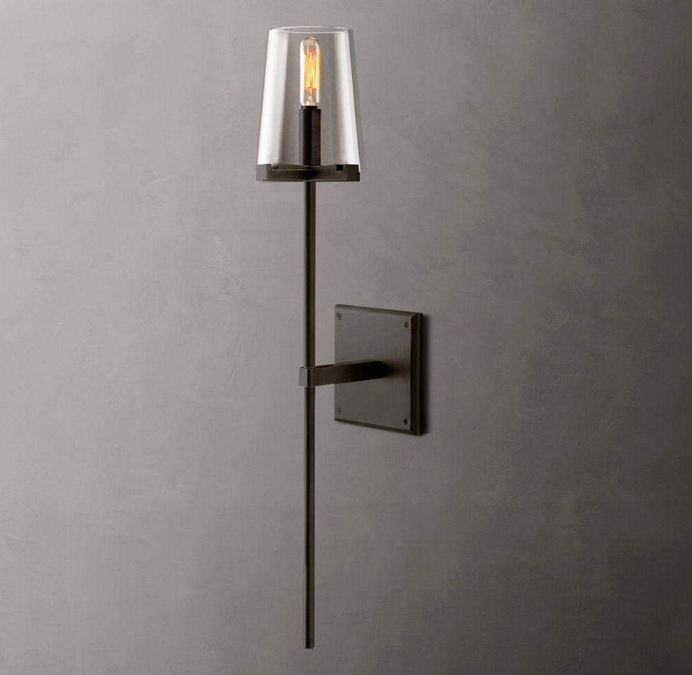 Pauillac Torch Wall Light, Bedroom Wall Sconce, detail 8