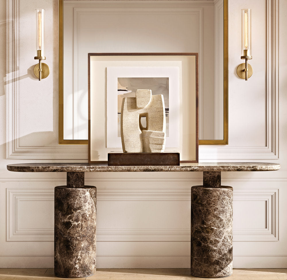 Lambeth Knurled Grand Wall Light, Bathroom Wall Sconce, detail 7