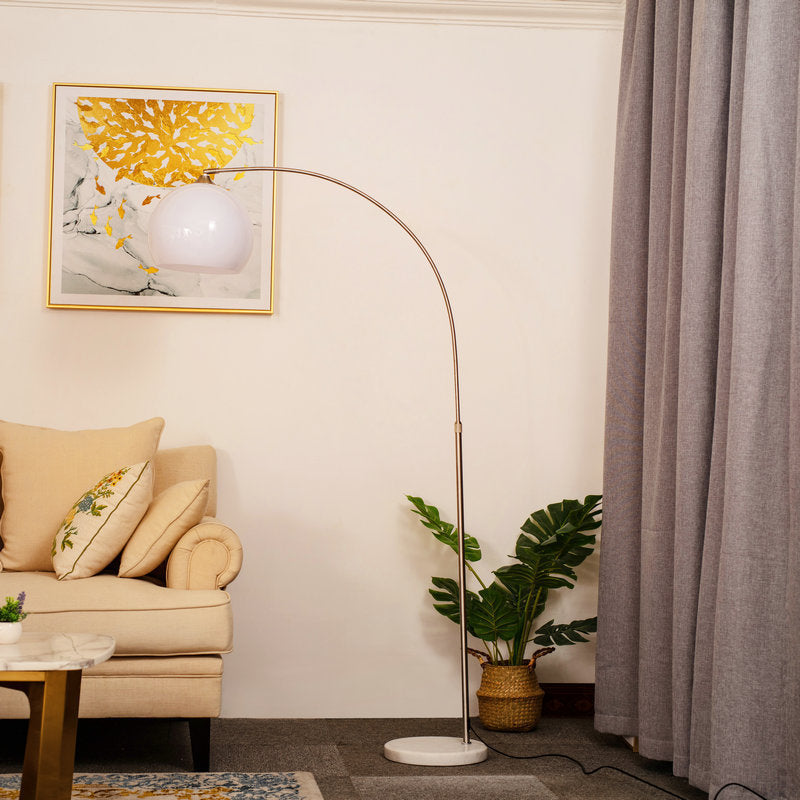 Contemporary Clean-Lined Fishing-Style Floor Light Contemporary Home Lighting, Floor Lamp, detail 4