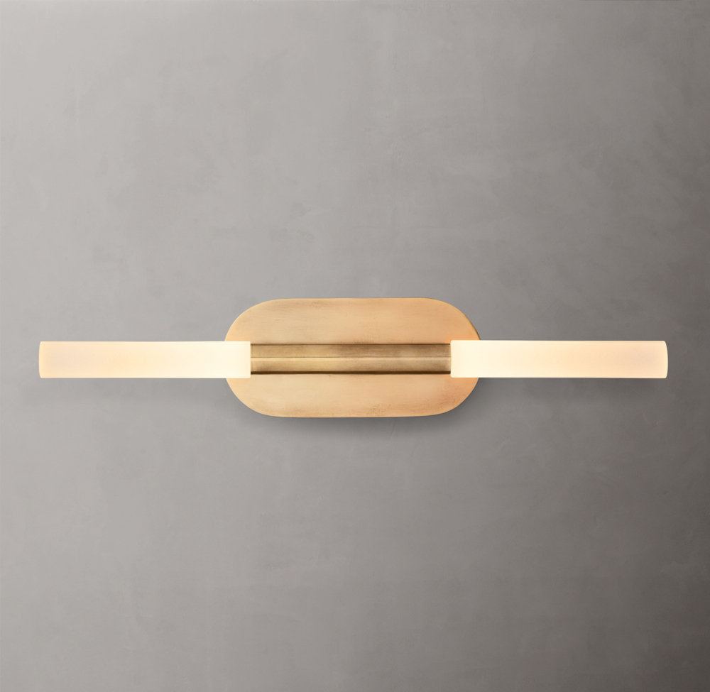 Rousseau Linear Wall Light, Bathroom Wall Sconce, detail 4