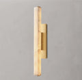Audubon Alabaster Single Wall Light, Hardwired Wall Sconce, 4"D x 15"H