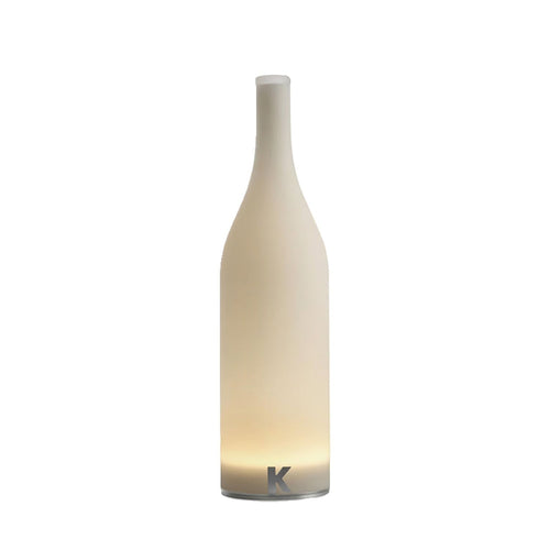 Baccaro Rechargeable Table Light, Bedside Table Lamp, Metal, ∅ 3.9″ x H 13.8″