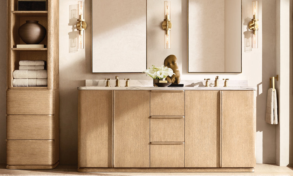 Lambeth Knurled Linear Wall Light, Bathroom Wall Sconce, detail 10