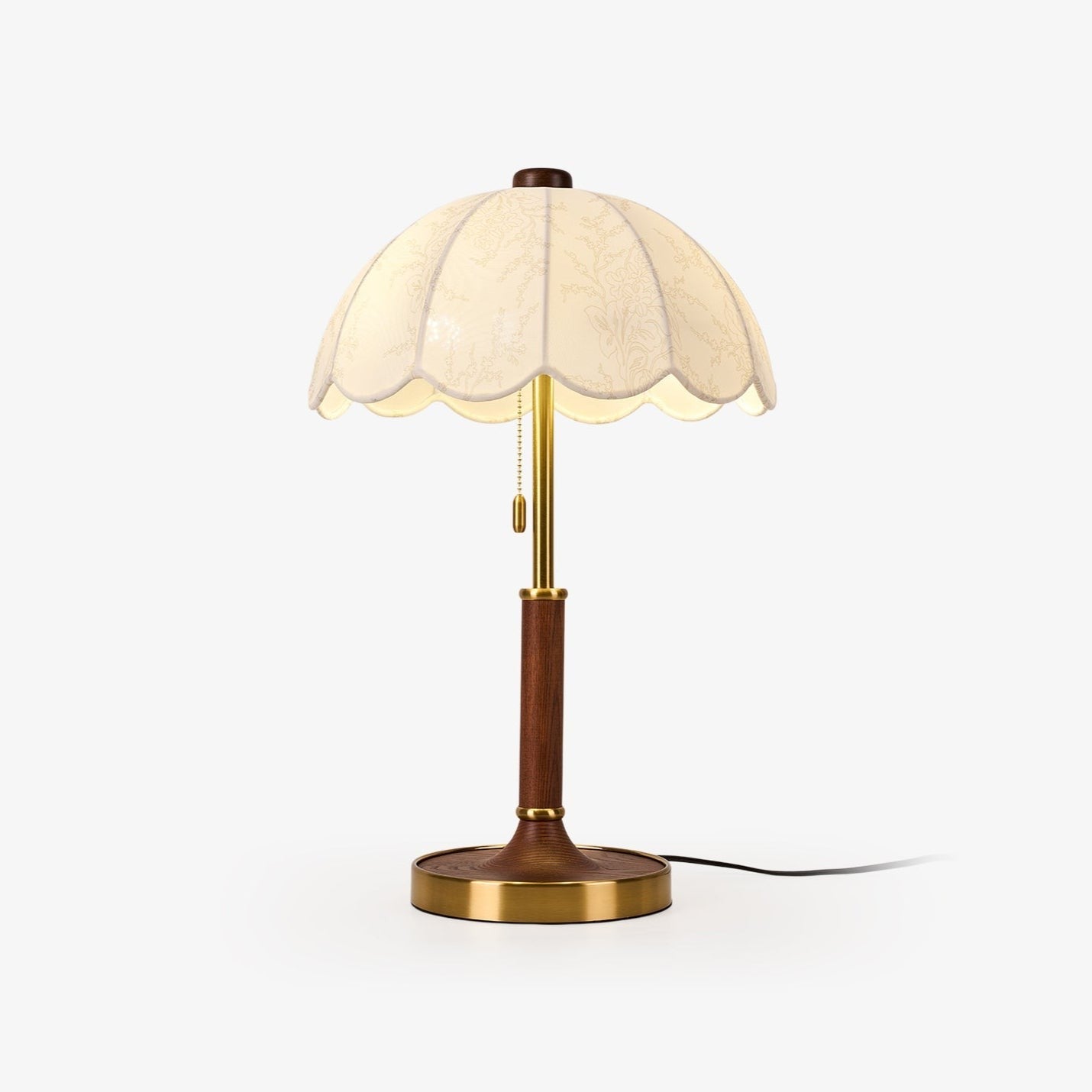 Bellewood Timeless Fabric Shade Table Light, Bedside Table Lamp, detail 2