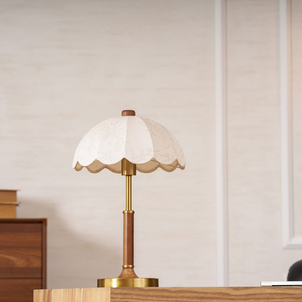 Bellewood Timeless Fabric Shade Table Light, Bedside Table Lamp, detail 21