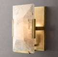 Harlow Calcite Wall Light, Bedroom Wall Sconce, Dimensions Overall: 6"