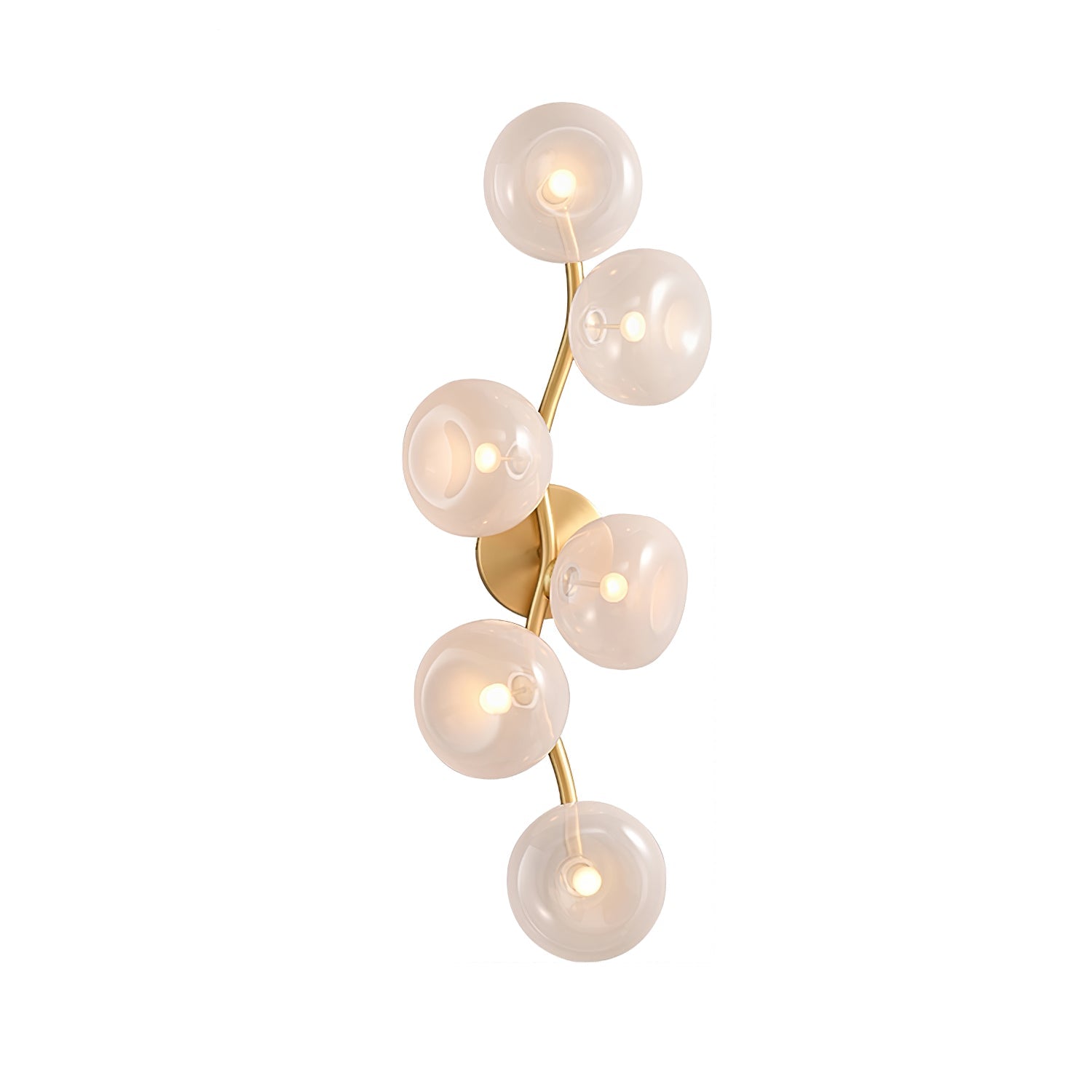 Aurora Vine Wall Light, Hardwired Wall Sconce, detail 18