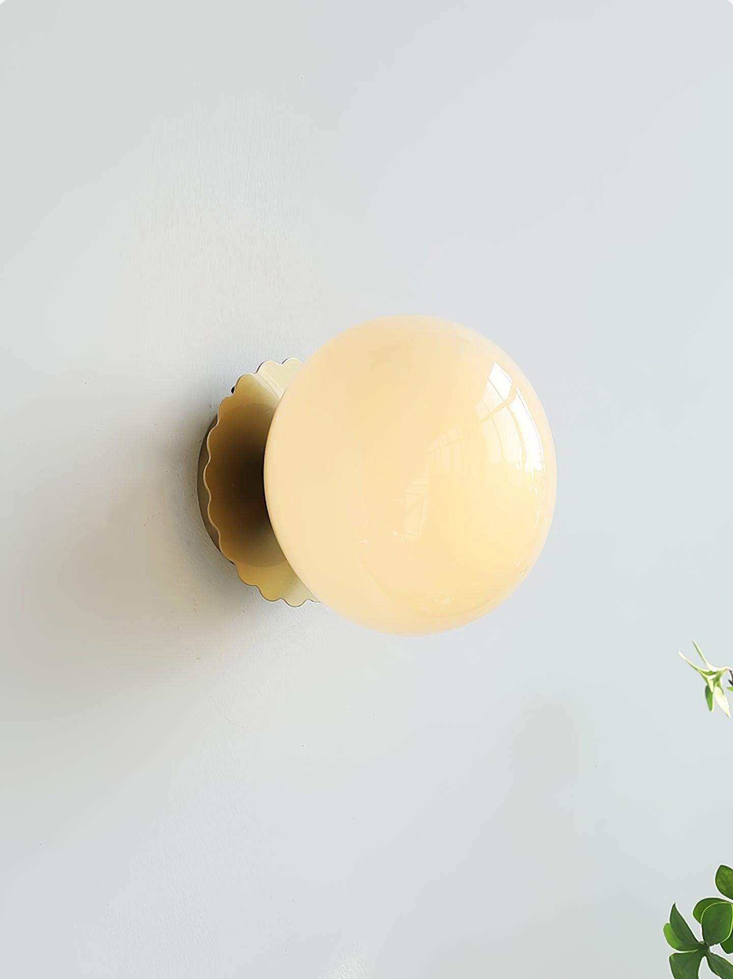 Blush Glass Wall Light, Bathroom Wall Sconce, detail 19