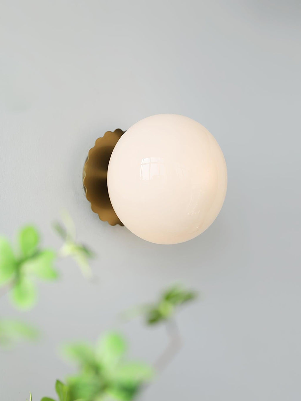 Blush Glass Wall Light, Bathroom Wall Sconce, detail 21