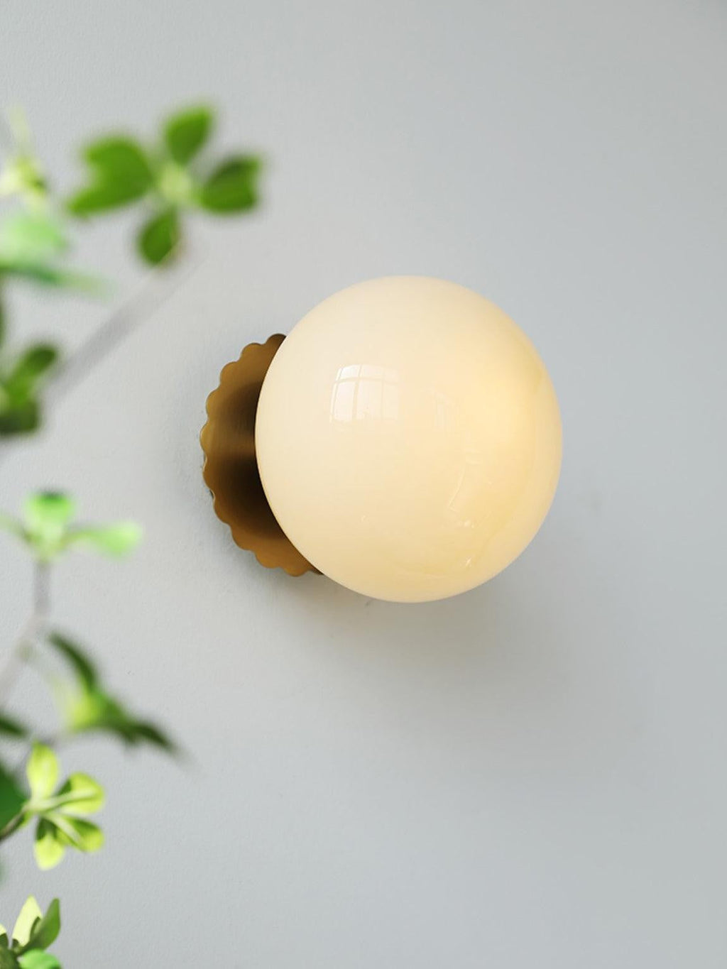 Blush Glass Wall Light, Bathroom Wall Sconce, detail 26