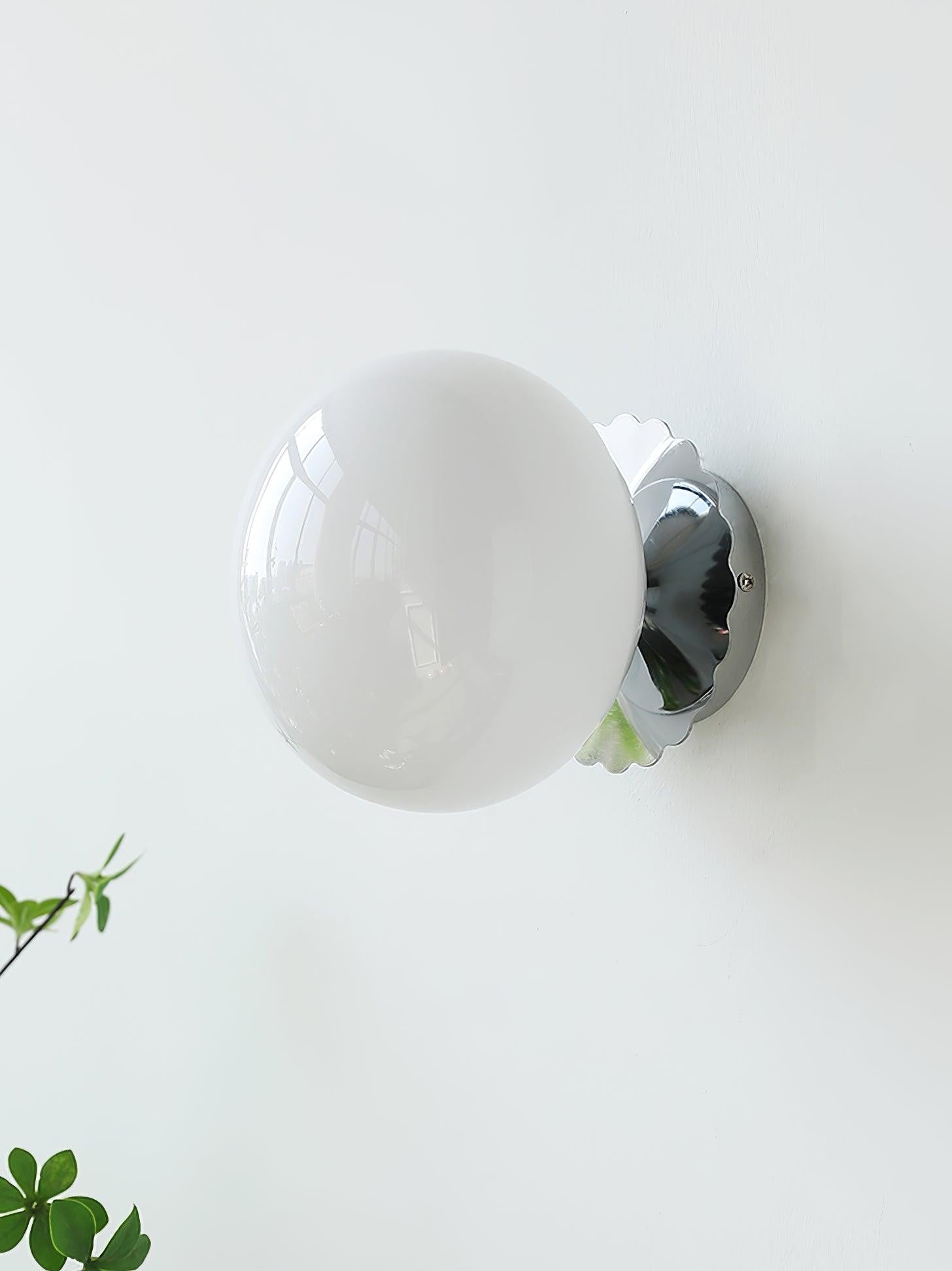 Blush Glass Wall Light, Bathroom Wall Sconce, detail 30
