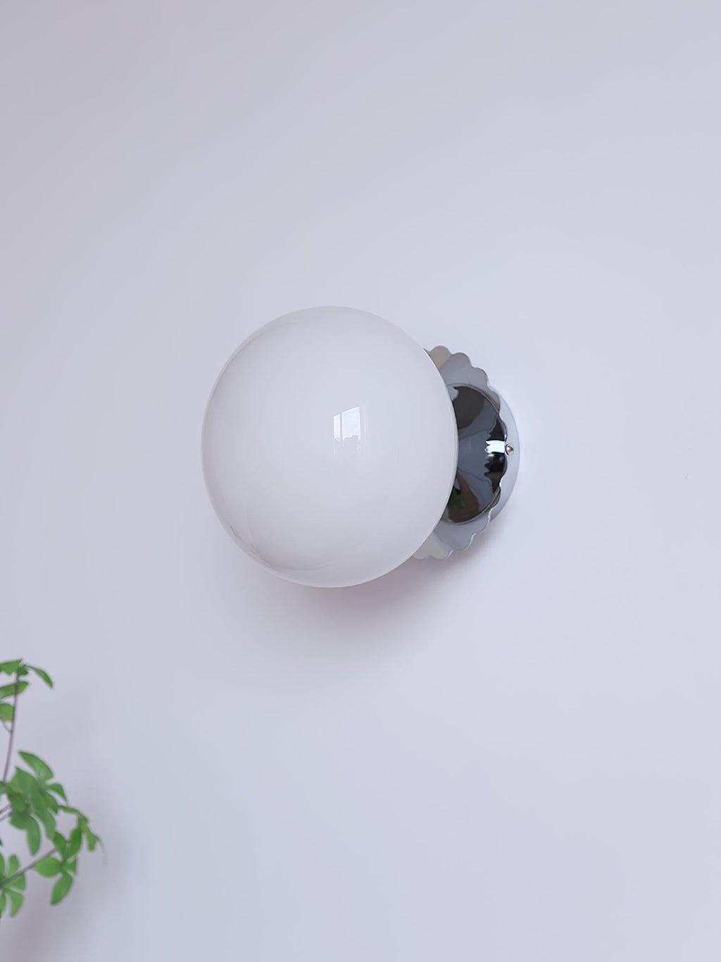 Blush Glass Wall Light, Bathroom Wall Sconce, detail 32
