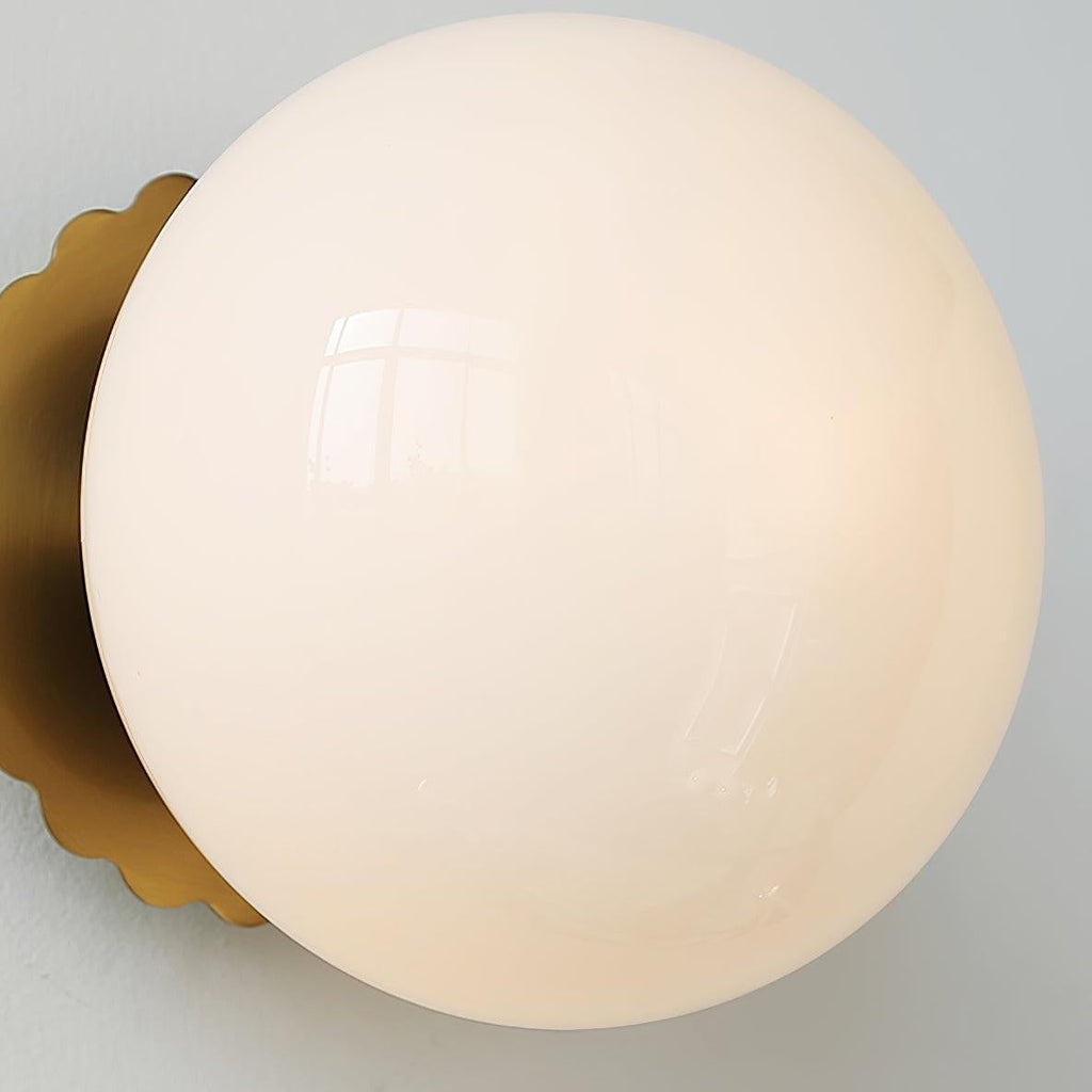 Blush Glass Wall Light, Bathroom Wall Sconce, detail 39