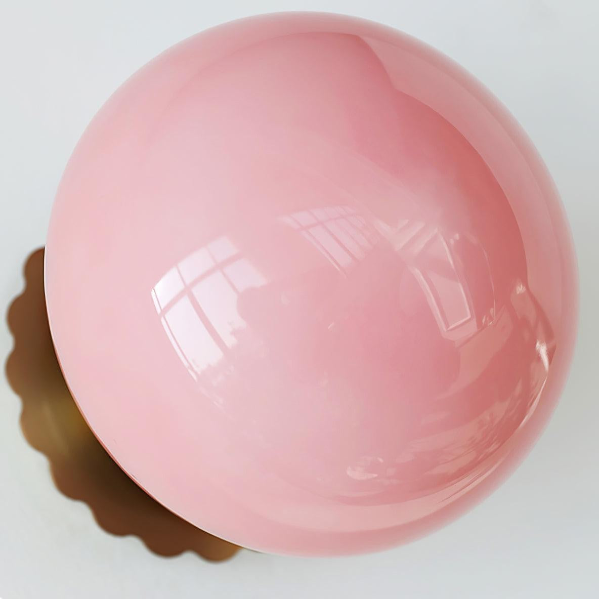 Blush Glass Wall Light, Bathroom Wall Sconce, detail 42
