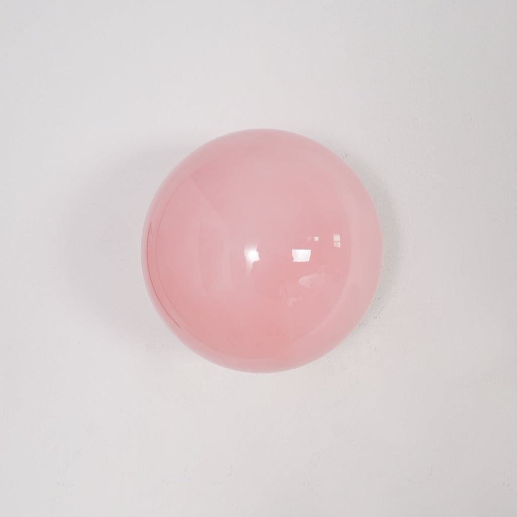 Blush Glass Wall Light, Bathroom Wall Sconce, detail 43