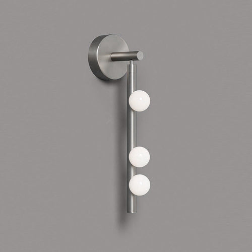 Brass Halo Tube Wall Light, Bathroom Wall Sconce, detail 2