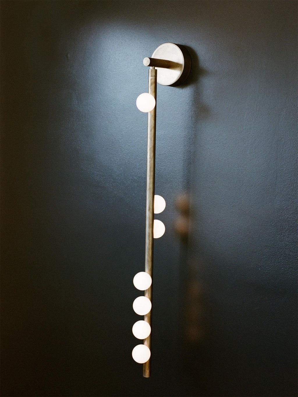 Brass Halo Tube Wall Light, Bathroom Wall Sconce, detail 62