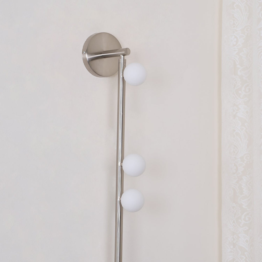 Brass Halo Tube Wall Light, Bathroom Wall Sconce, detail 95