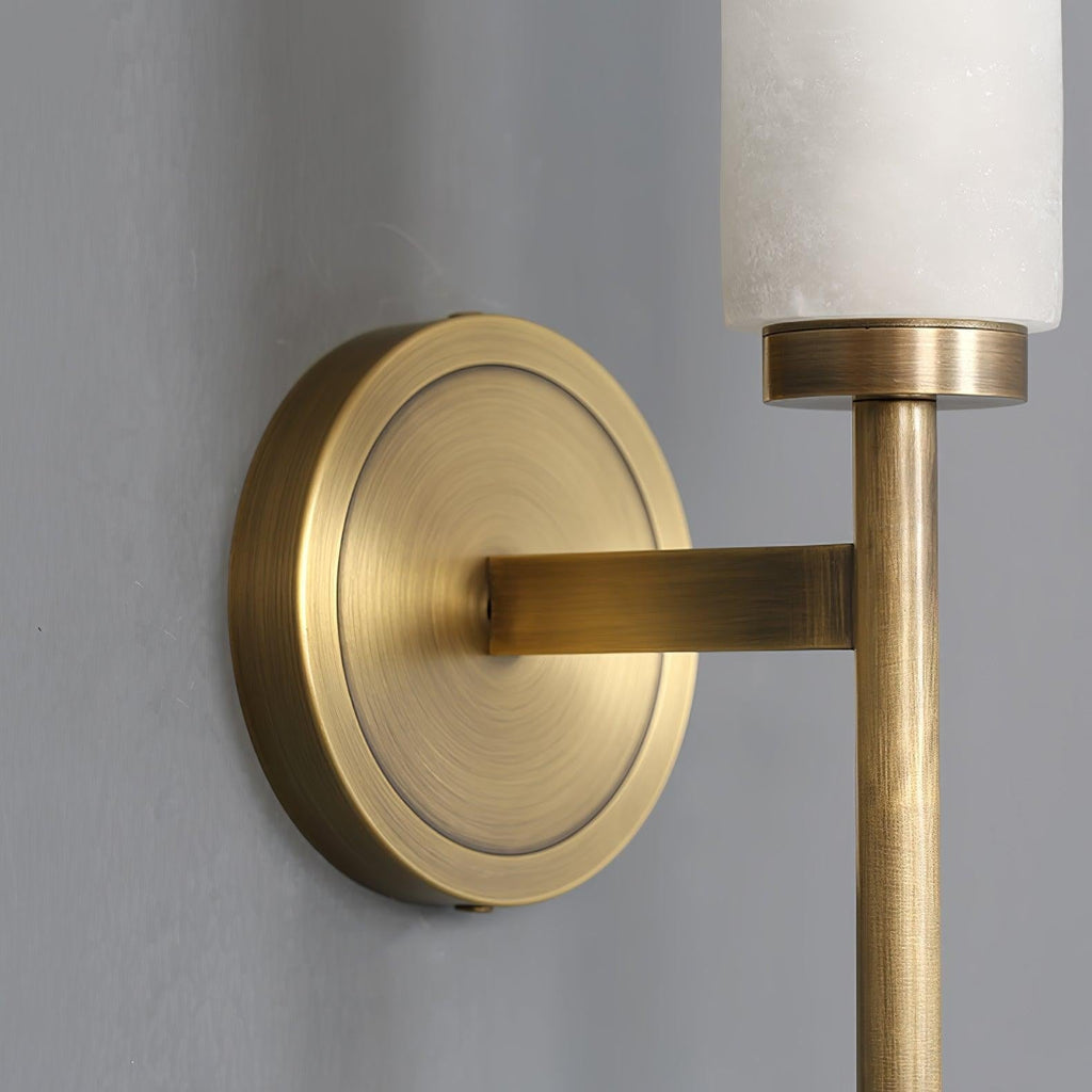 Brindisi Alabaster Wall Light, Bedroom Wall Sconce, detail 31