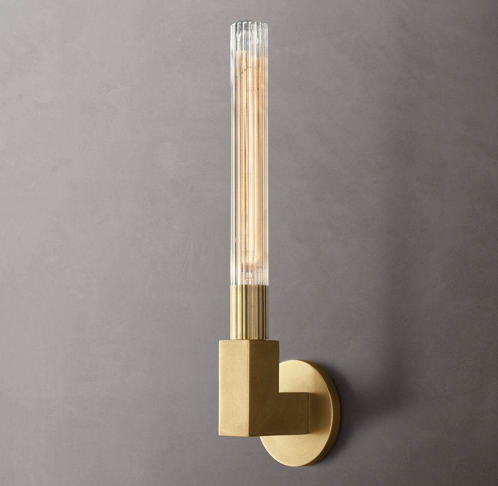 Cannele Exterior Sconce, Outdoor Wall Light, detail 3