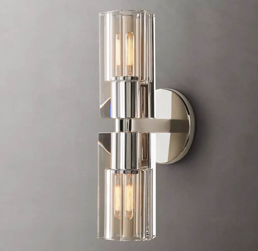 Arcachon Linear Wall Light, Bathroom Wall Sconce, detail 2