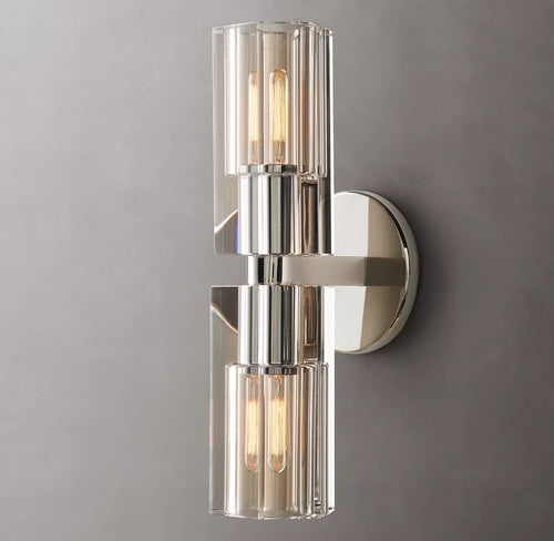 Arcachon Linear Wall Light, Bathroom Wall Sconce, detail 2