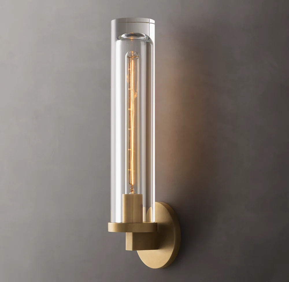 Savile Circular Sconce, Wall Sconce, Dimensions Overall: 4"