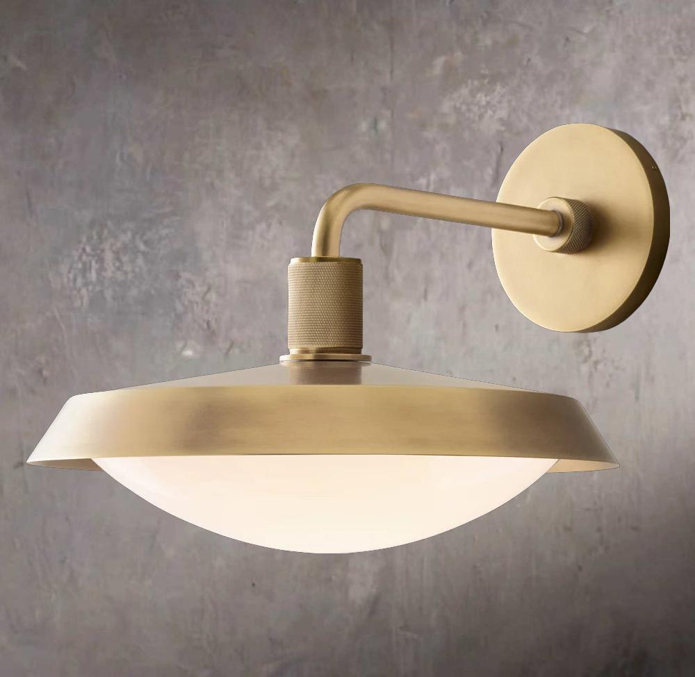 Kennans Barn Wall Light, Hardwired Wall Sconce, 11"W
