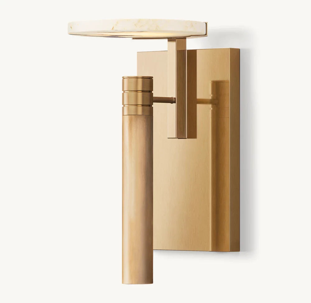 M└lange Disc Wall Light, Bathroom Wall Sconce, detail 9