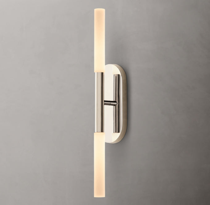 Rousseau Linear Wall Light, Bathroom Wall Sconce, detail 19
