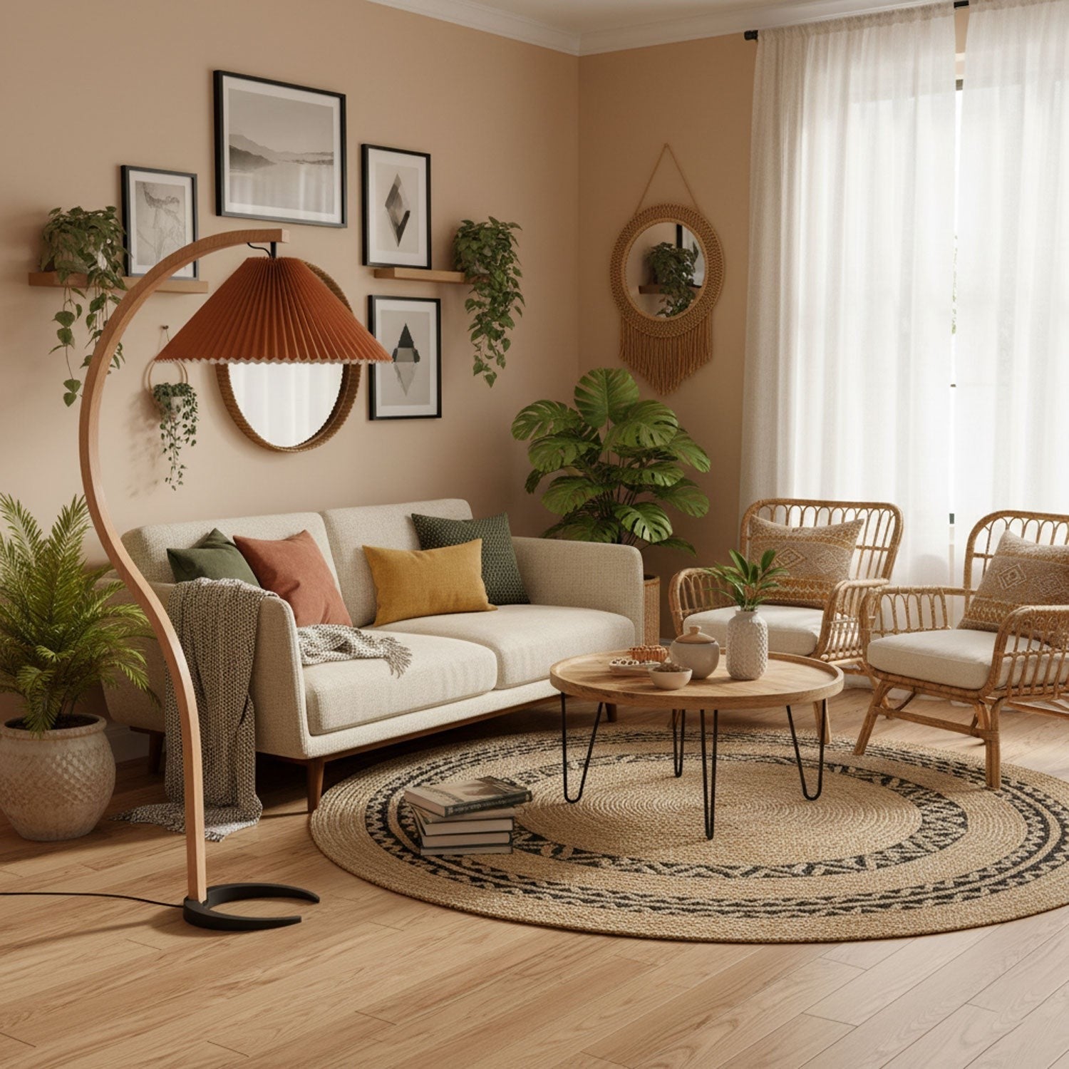 Caprani Scandinavian Floor Light, Floor Lamp, detail 11
